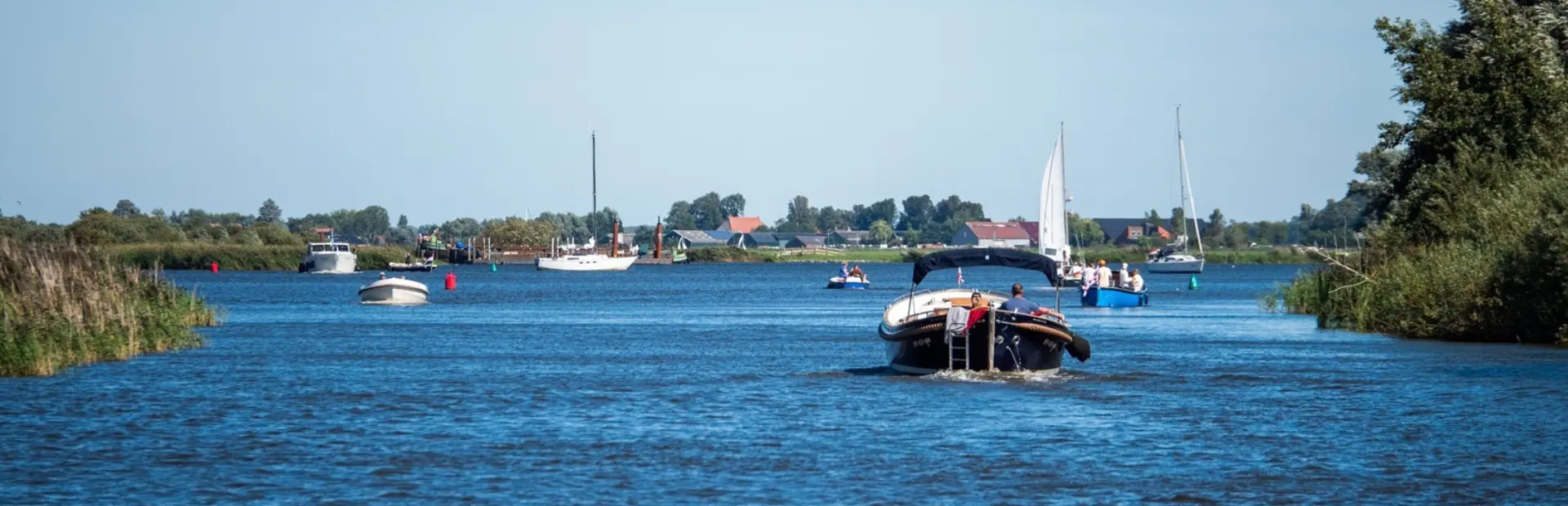 Varen richting de meren
