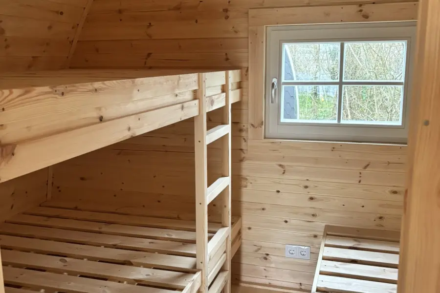 Slaapgedeelte kampeerpods