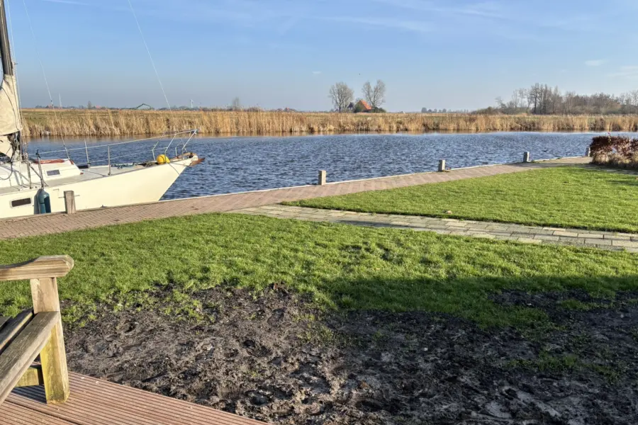 Uitzicht vanaf kampeerpod 5 1