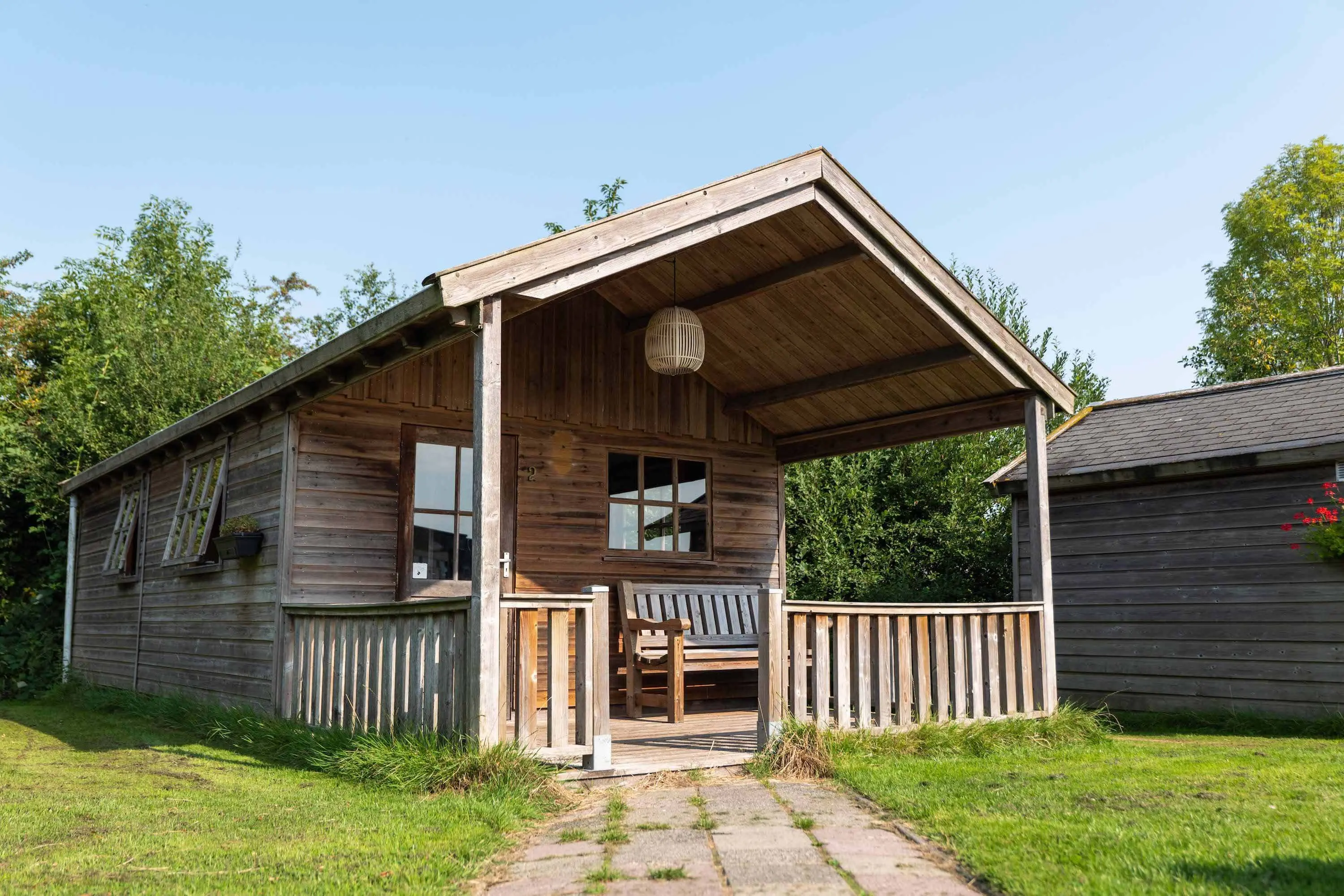 Luxe trekkershut in Friesland