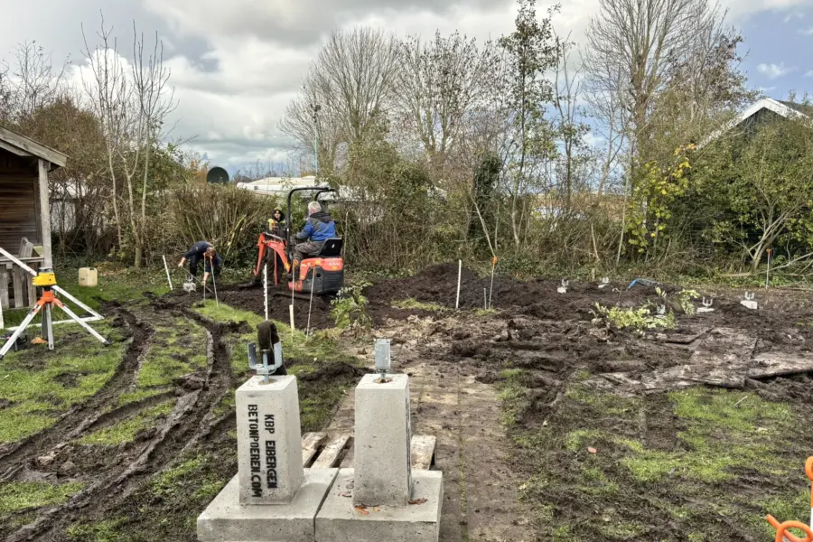 Fundering aanleggen 2