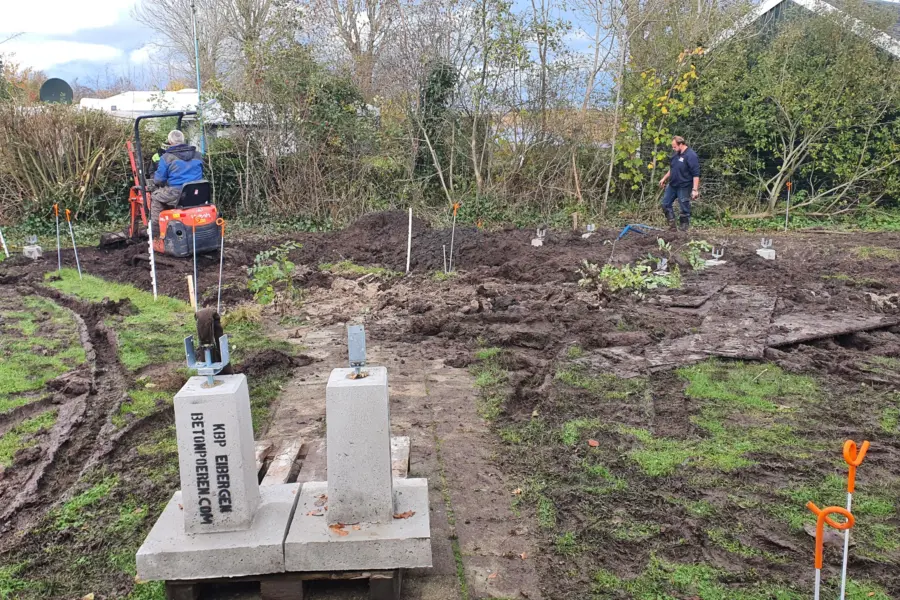 Fundering aanleggen