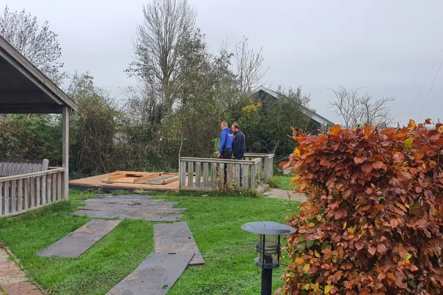 Trekkershut slopen 14