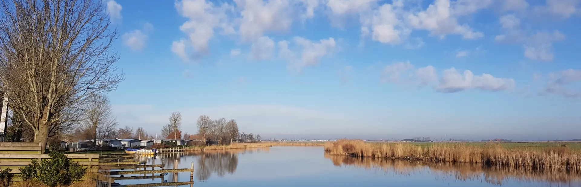 Vakantiehuis aan het water biobased mogelijk uitzicht