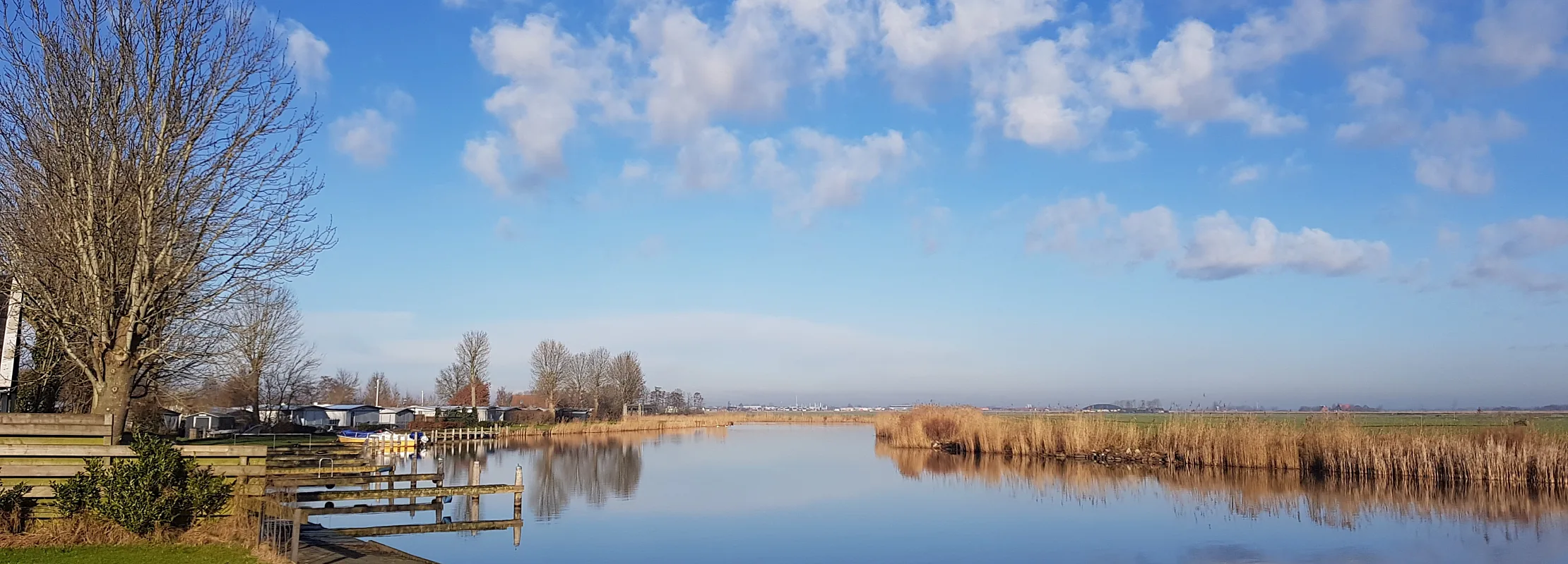 Vakantiehuis aan het water biobased mogelijk uitzicht